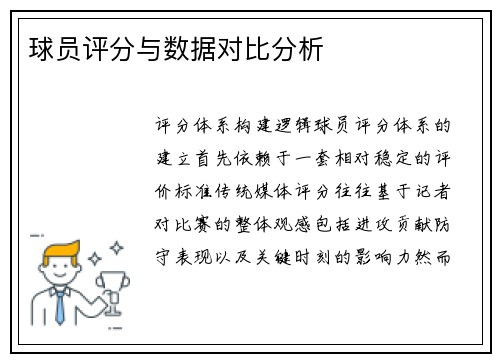 球员评分与数据对比分析